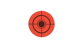 Target Sports Oranje Schietstickers – 250 Stuks Target Sports Oranje Schietstickers – 250 Stuks
