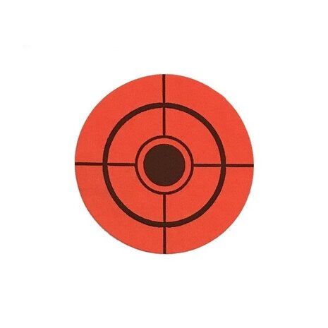 Target Sports Target Sports Round Orange Target Stickers – 250 Pieces