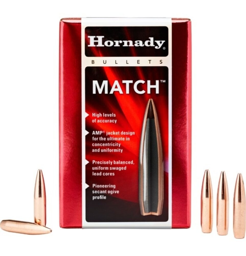 Hornady Hornady Bullets .30 BTHP Match 155 grain Hornady Hornady Bullets .30 BTHP Match 155 grain
