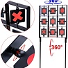 Target Sports Target Sports Spinner Target – 9 Draaibare Platen Target Sports Target Sports Spinner Target – 9 Draaibare Platen