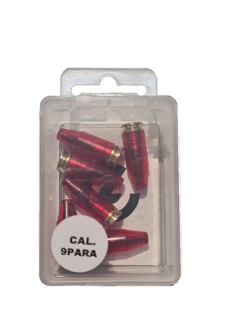Target Sports Target Sports 9x19 Polymer Snap Caps – 6 Pieces for Dry Fire Practice Target Sports Target Sports 9x19 Polymer Snap Caps – 6 Pieces for Dry Fire Practice