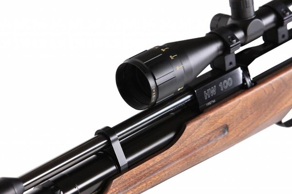 Weihrauch Weihrauch HW 100 T 5.5 mm 50 Joule PCP Air Rifle with Silencer Weihrauch Weihrauch HW 100 T 5.5 mm 50 Joule PCP Air Rifle with Silencer