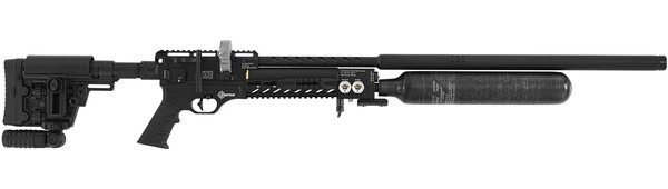 Hatsan Hatsan Factor Sniper L Black PCP-luchtbuks met instelbare regulator