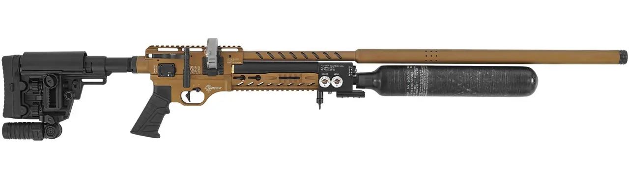 Hatsan Hatsan Factor Sniper L Bronze PCP Air Rifle with Adjustable Regulator Hatsan Hatsan Factor Sniper L Bronze PCP Air Rifle with Adjustable Regulator