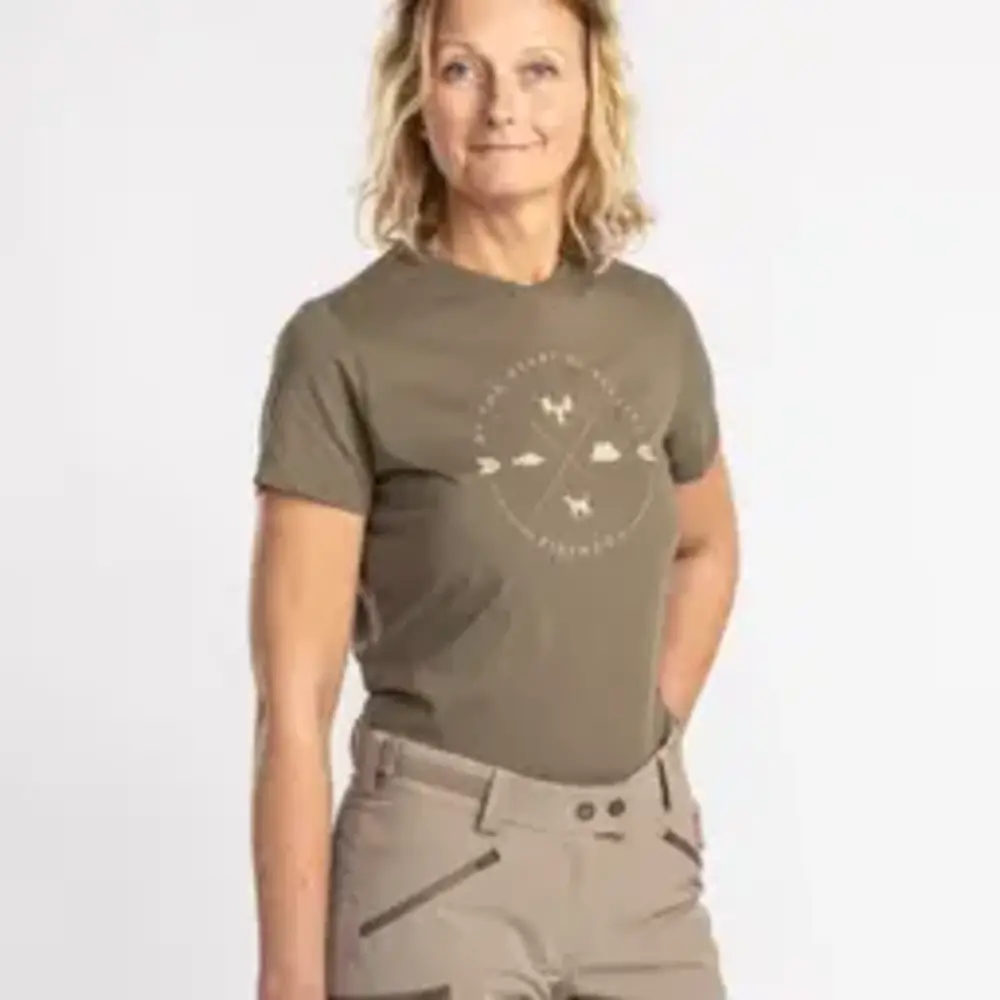 Pinewood Pinewood Finnveden Trail T-Shirt dames Pinewood Pinewood Finnveden Trail T-Shirt dames