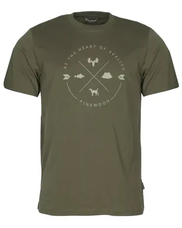 Pinewood Pinewood Finnveden Trail T-Shirt Heren