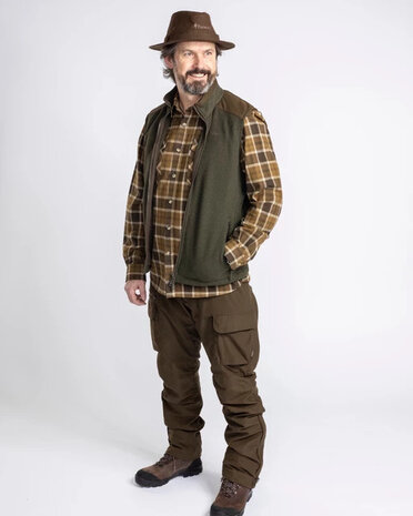 Pinewood Pinewood Smaland Forest Fleece Bodywarmer mannen Pinewood Pinewood Smaland Forest Fleece Bodywarmer mannen