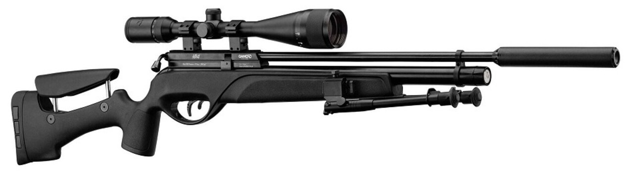 Gamo Gamo HPA Tactical Pack 5,5 mm PCP met richtkijker en handpomp Gamo Gamo HPA Tactical Pack 5,5 mm PCP met richtkijker en handpomp