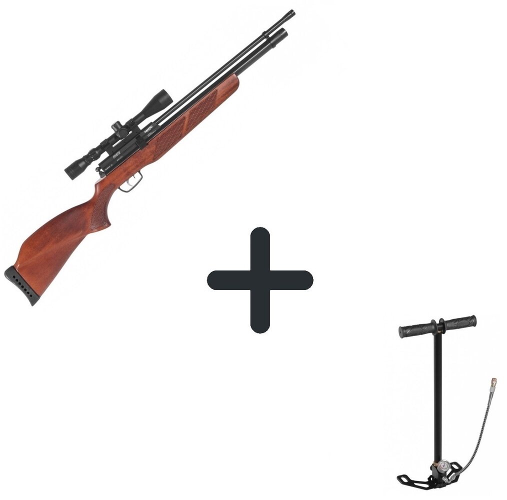 Gamo Gamo Coyote PCP luchtbuks 5,5 mm incl. richtkijker en PCP pomp