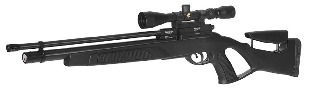 Gamo Gamo Coyote Black Pack 5.5 mm PCP with Scope and Hand Pump Gamo Gamo Coyote Black Pack 5.5 mm PCP with Scope and Hand Pump