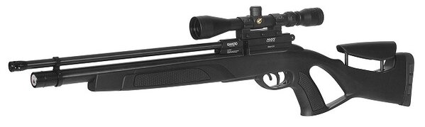 Gamo Gamo Coyote Black Pack 5.5 mm PCP with Scope and Hand Pump Gamo Gamo Coyote Black Pack 5.5 mm PCP with Scope and Hand Pump