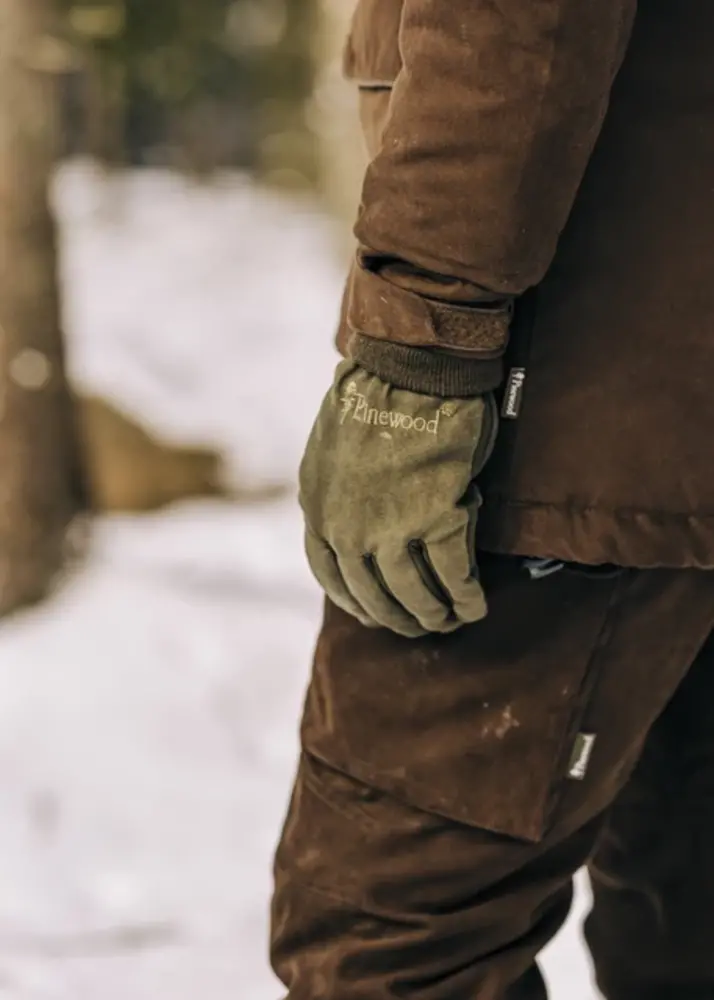 Pinewood Pinewood Extreme suede-padded gloves Pinewood Pinewood Extreme suede-padded gloves