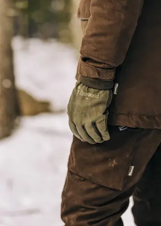 Pinewood Pinewood Extreme suede-padded gloves Pinewood Pinewood Extreme suede-padded gloves