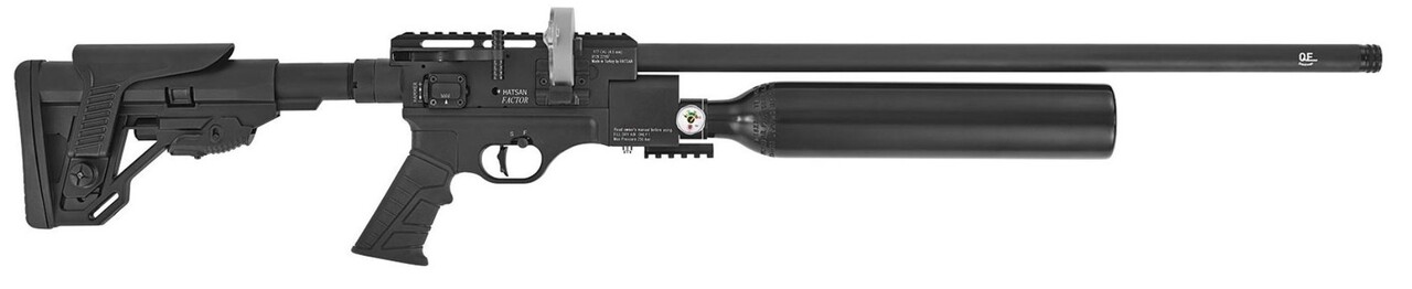 Hatsan Hatsan Factor 6,35 mm PCP luchtbuks met verstelbaar vermogen Hatsan Hatsan Factor 6,35 mm PCP luchtbuks met verstelbaar vermogen