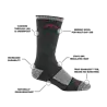Darn Though Darn Though Hiking Sock Hiker Lime Darn Though Darn Though Hiking Sock Hiker Lime