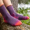 Darn Though Darn Though Hiking Sock Hiker Plum Heather Darn Though Darn Though Hiking Sock Hiker Plum Heather