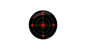 Target Sports Target Sports Splash Target Stickers 12 cm – 100 stuks