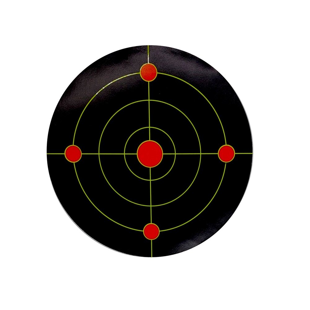 Target Sports Target Sports Splash Target Stickers 18 cm – Rol met 100 stuks