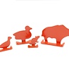 Target Sports Target Sports Knock-Down Dieren 3 mm – Set van 4 Target Sports Target Sports Knock-Down Dieren 3 mm – Set van 4