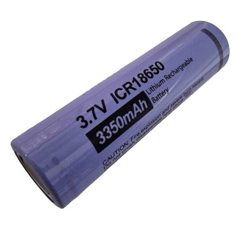 Target Sports Target Sports Oplaadbare 18650 Accu – 3350mAh Target Sports Target Sports Oplaadbare 18650 Accu – 3350mAh