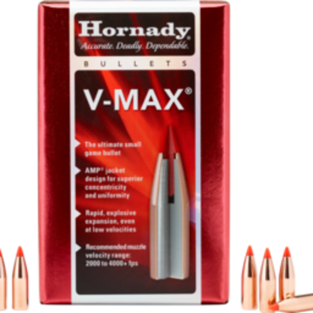 Hornady Hornady Kogelkoppen .224 V-Max 55 grain (250st) Hornady Hornady Kogelkoppen .224 V-Max 55 grain (250st)