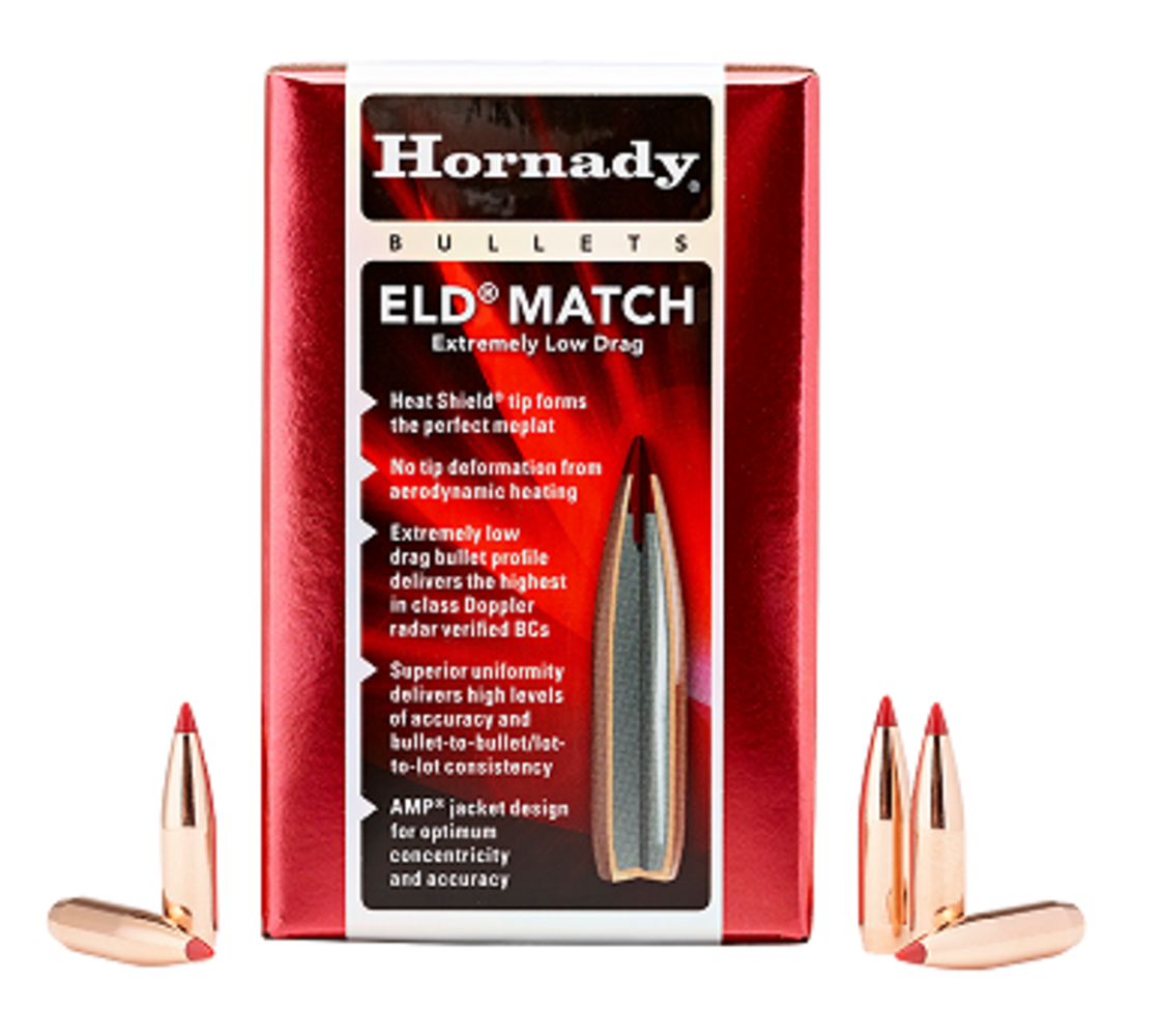 Hornady Hornady Kogelkoppen 6.5mm ELD Match 120 grain Hornady Hornady Kogelkoppen 6.5mm ELD Match 120 grain