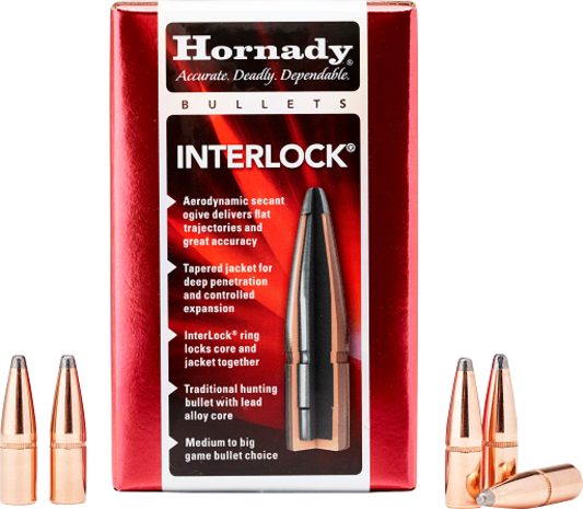 Hornady Hornady Bullets .30 InterLock BTSP 180 grain Hornady Hornady Bullets .30 InterLock BTSP 180 grain