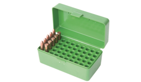 MTM Case-Gard MTM Ammo box 50 round flip-top 22 hornet green MTM Case-Gard MTM Ammo box 50 round flip-top 22 hornet green