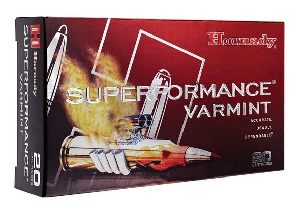 Hornady Hornady Cartridges SuperFormance Varmint .222 Rem V-Max 50 grain Hornady Hornady Cartridges SuperFormance Varmint .222 Rem V-Max 50 grain
