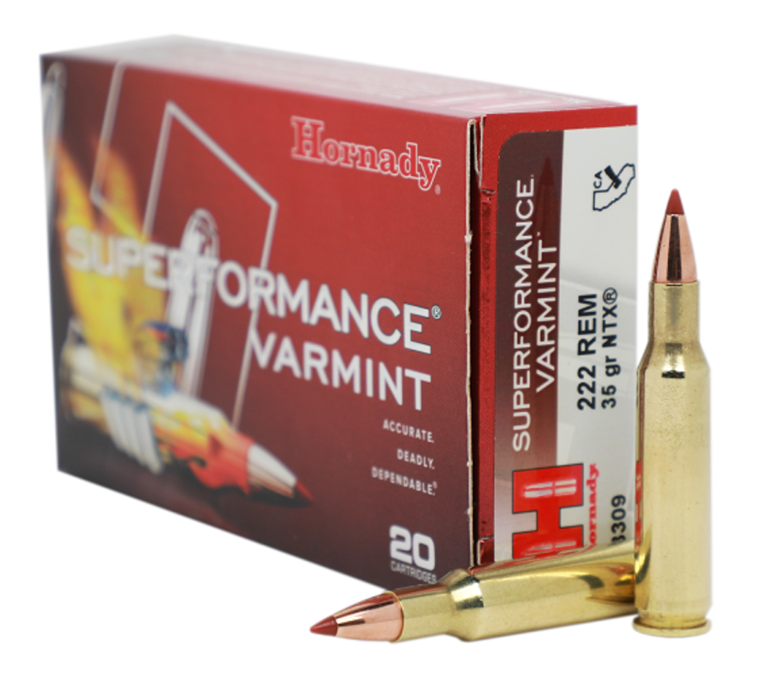 Hornady Hornady Kogelpatronen SuperFormance Varmint .222 Rem NTX 35 grain