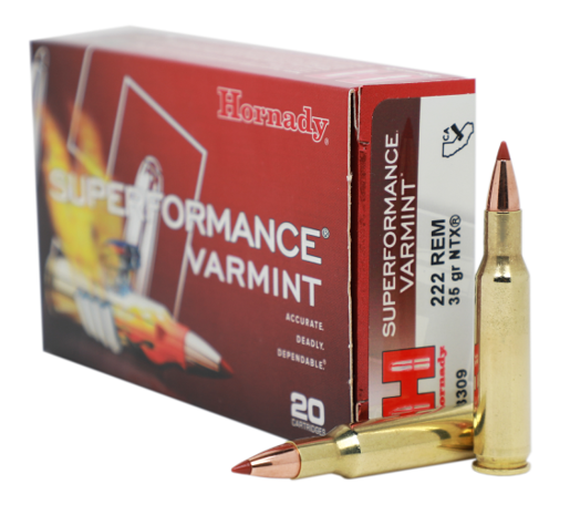 Hornady Hornady Cartridges SuperFormance Varmint .222 Rem NTX 35 grain