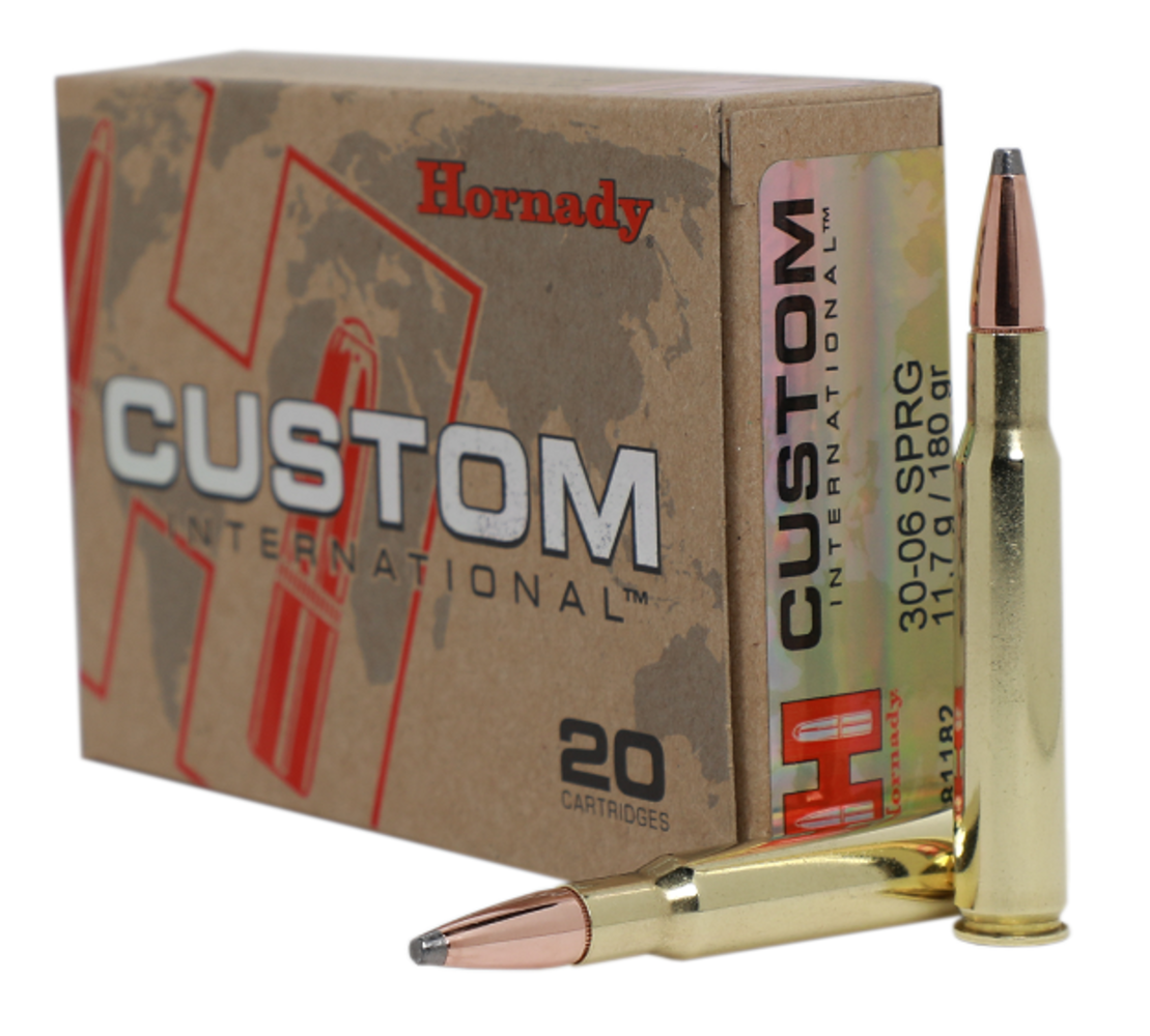 Hornady Hornady Cartridges Custom International .30-06 Spr SP 180 grain