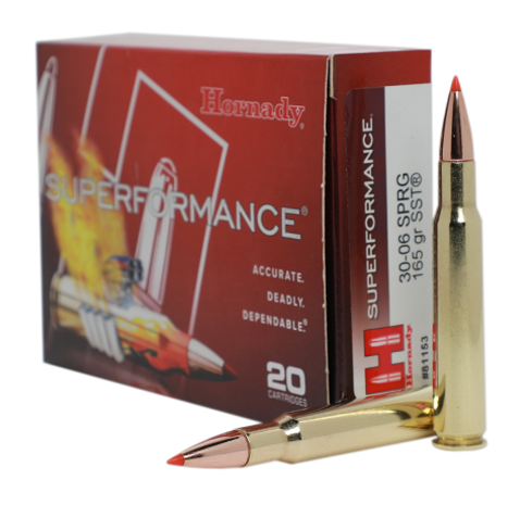 Hornady Hornady Cartridges SuperFormance .30-06 Spr SST 165 grain Hornady Hornady Cartridges SuperFormance .30-06 Spr SST 165 grain
