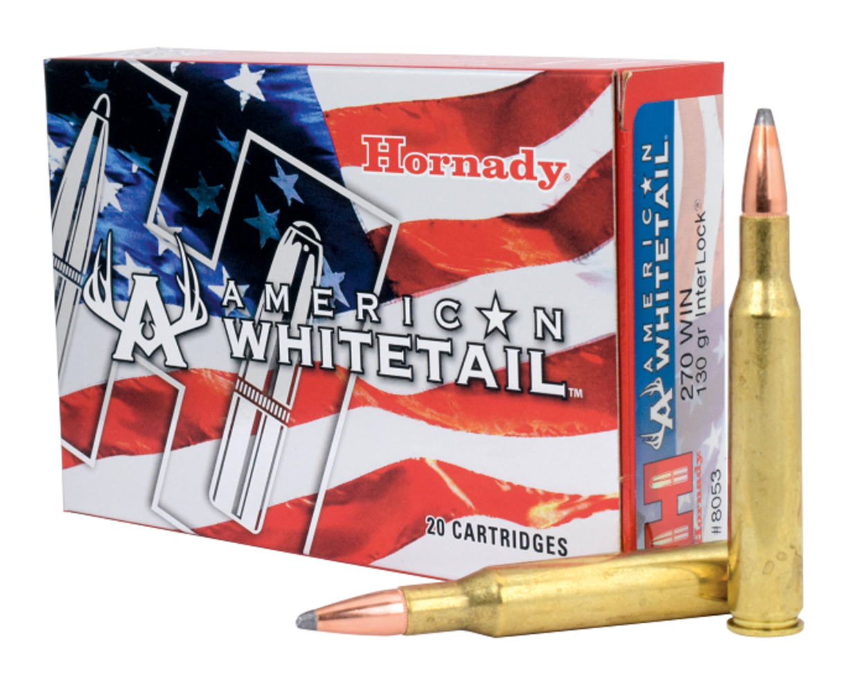 Hornady Hornady Cartridges American Whitetail .270 Win InterLock 130 grain
