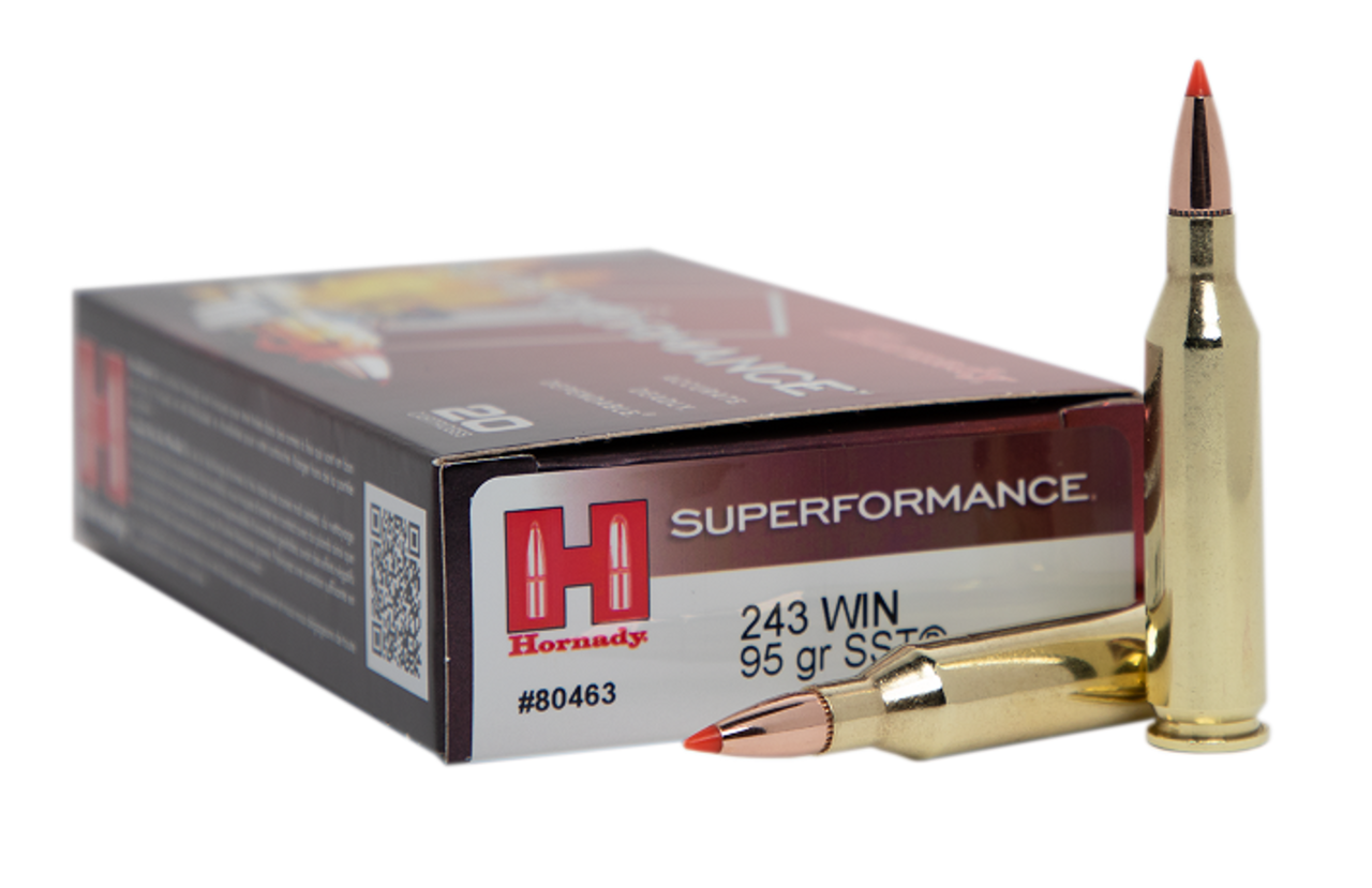 Hornady Hornady Cartridges SuperFormance .243 Win SST 95 grain