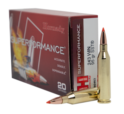 Hornady Hornady Cartridges SuperFormance .243 Win SST 95 grain