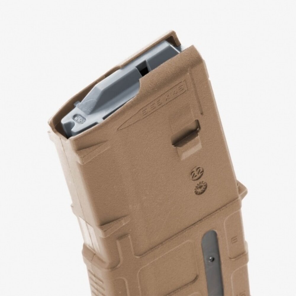 Magpul PMAG® 30 AR/M4 GEN M3 Magazijn Tan - Window