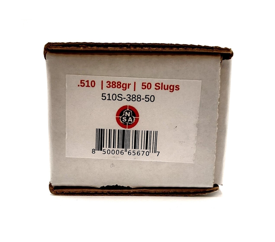 Nielsen Specialty Ammo Slugs Nielsen .50 HPDB 388 grain (.510)