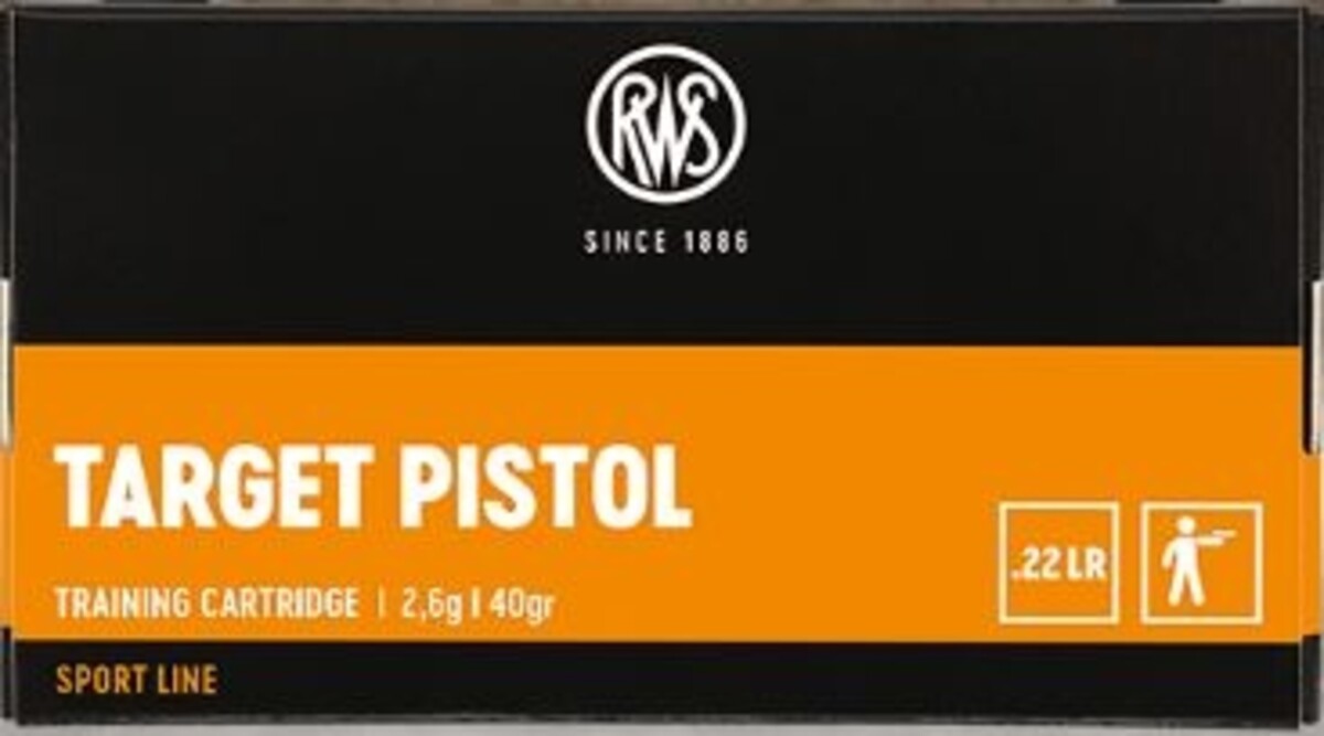 Stryker Rws Target RWS Target Pistol .22 LR 40 grain | SEM Jacht & Schietsport
