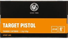 RWS RWS Target Pistol .22 LR 40 grain RWS RWS Target Pistol .22 LR 40 grain