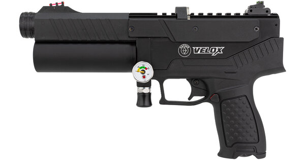 Hatsan Hatsan Velox Semi-Automatic PCP Black PCP luchtpistool Hatsan Hatsan Velox Semi-Automatic PCP Black PCP luchtpistool