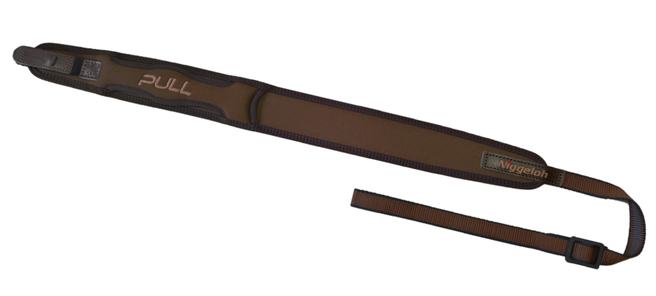 Niggeloh Niggeloh Rifle Sling PULL neoprene with quick release brown
