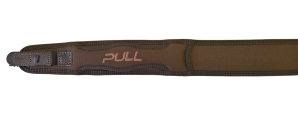 Niggeloh Niggeloh geweerriem PULL neoprene met snelsluiting bruin