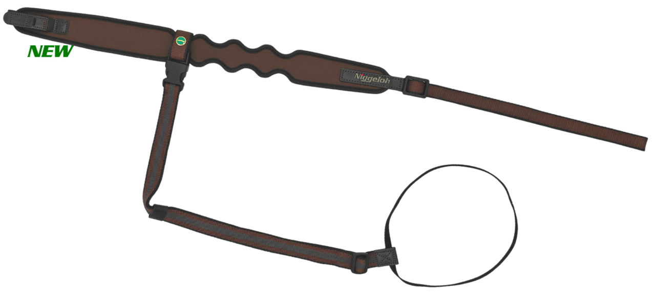 Niggeloh Niggeloh Rifle sling FIX neoprene brown QR