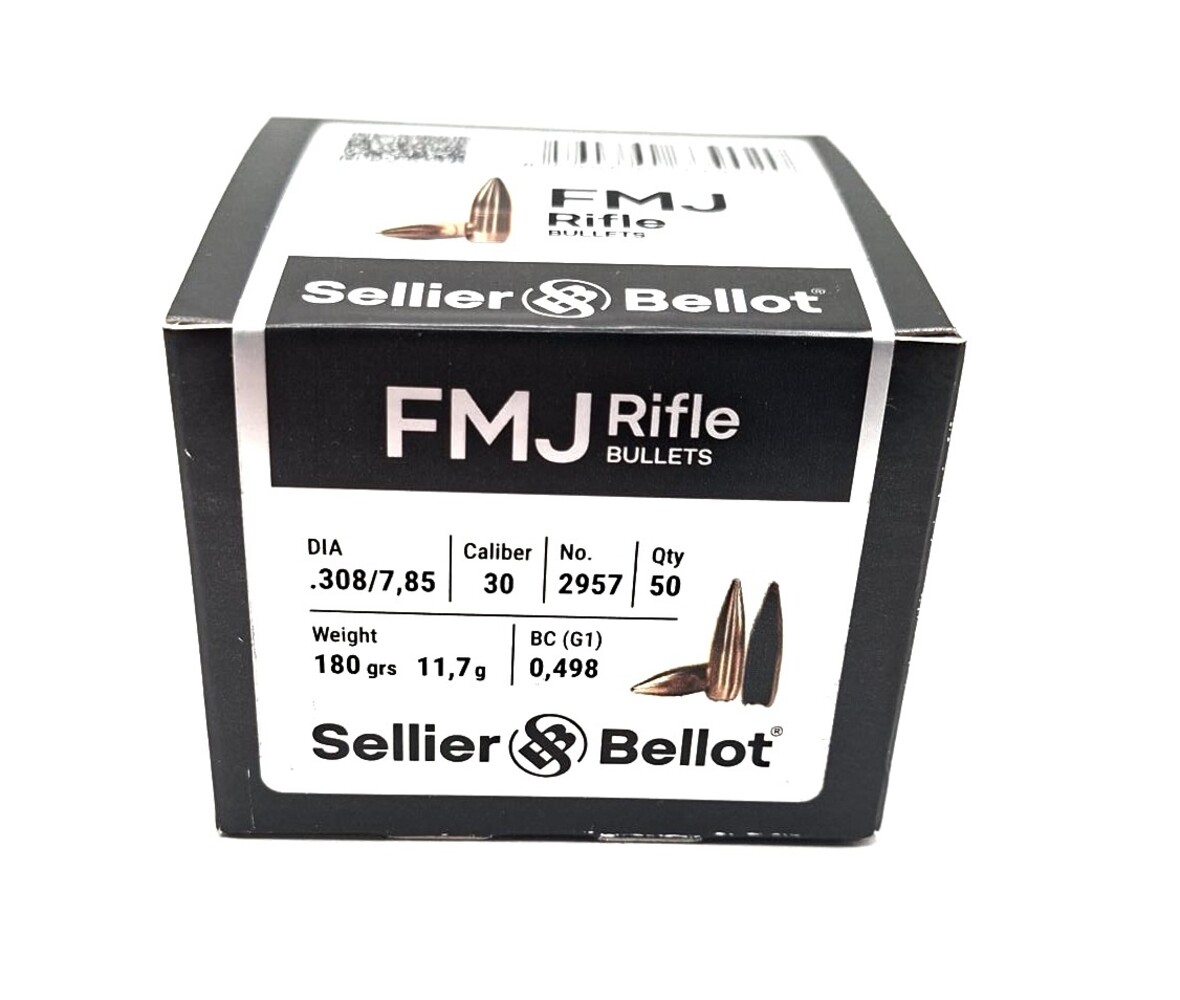 Sellier & Bellot Sellier & Bellot bullets Cal. .308 180gr