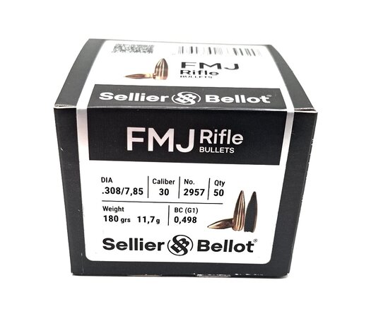 Sellier & Bellot Sellier & Bellot bullets Cal. .308 180gr