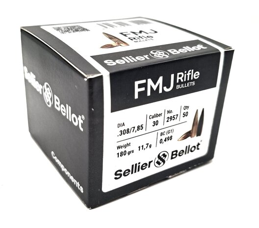 Sellier & Bellot Sellier & Bellot bullets Cal. .308 180gr