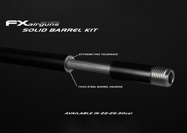 FX Airguns FX Solid Barrel – High-Precision Air Rifle Barrel for Maximum Accuracy