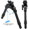 UTG UTG PRO TBNR Bipod 7-9” Picatinny – Professionele verstelbare rifle bipod (Made in USA)