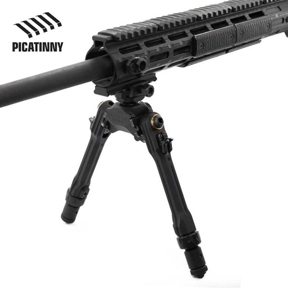 UTG UTG PRO TBNR Bipod 7-9” Picatinny – Professional Adjustable Rifle Bipod (Made in USA)